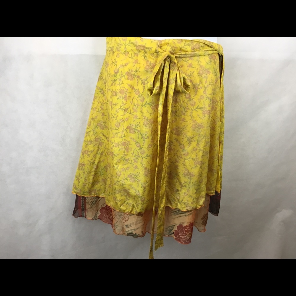 Darn Good Yarn wrap skirt
